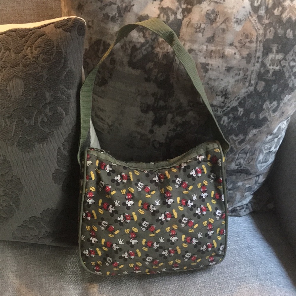 VINTAGE Disney Mickey Mouse Travel Purse Bag